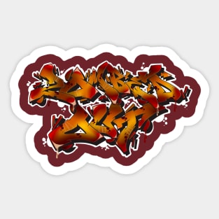 ZOMBED OUT Sticker